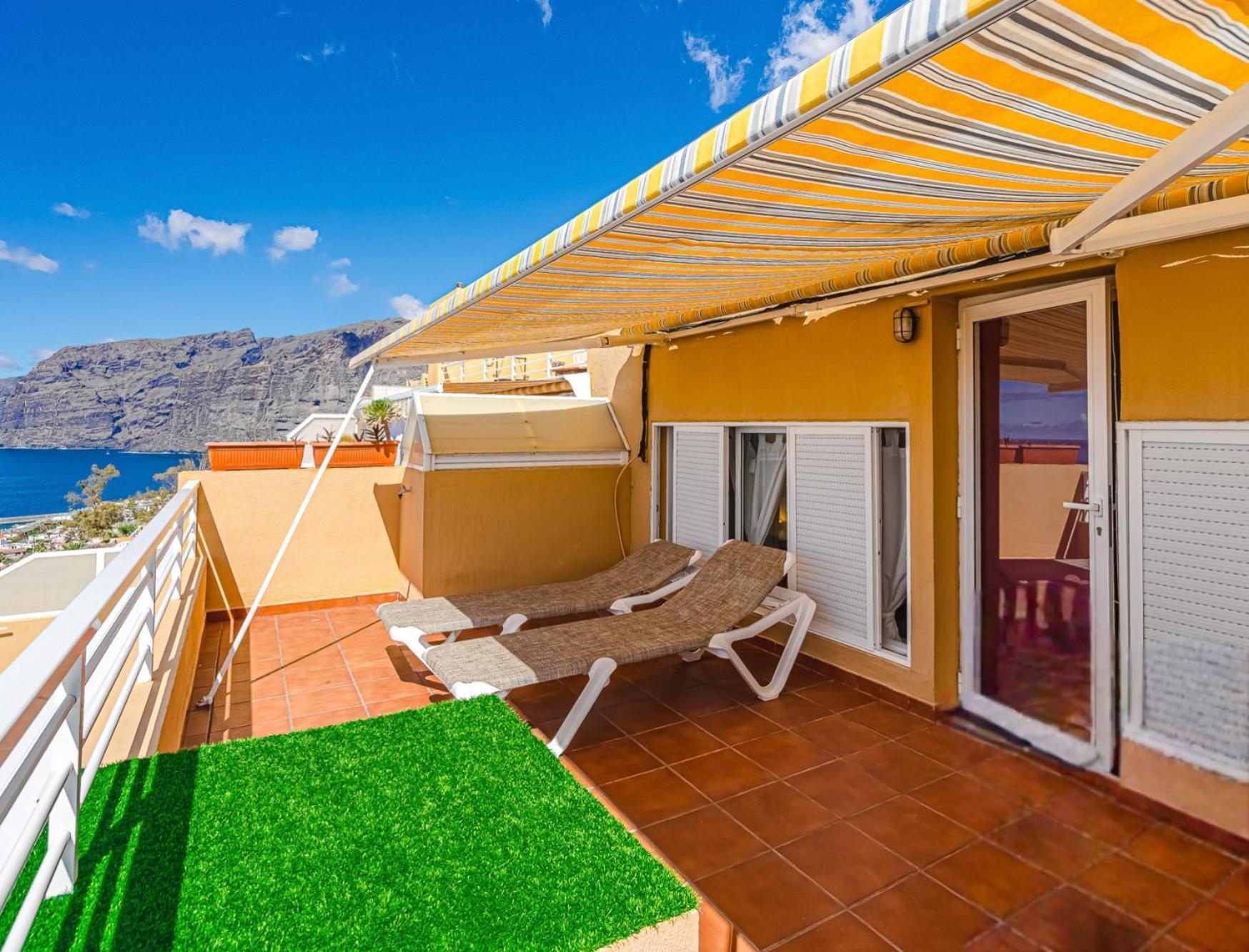 Panomaric Sea View - Sol Apartment Puerto de Santiago  Eksteriør bilde
